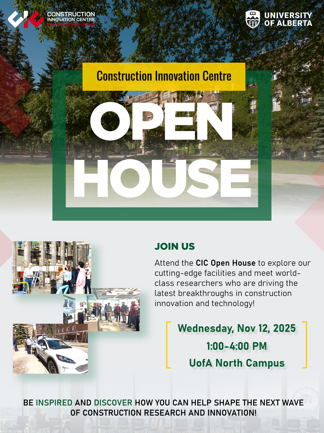 CIC Open House Poster 2025
